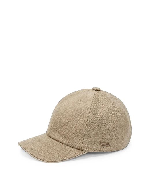 Tombolini Natural Logo-Plaque Baseball Cap for men