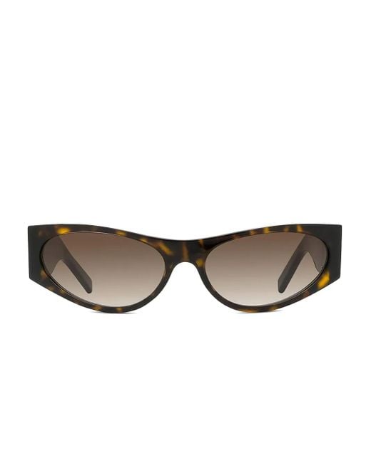 Givenchy Brown Cat-Eye Frame Sunglasses