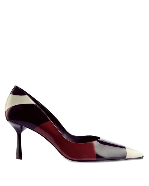 Högl Purple 70Mm Marilyn Multi-Panel Pointed-Toe Pumps