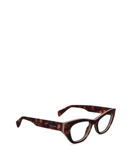 Paul Smith Brown Korda Cat-Eye Frames