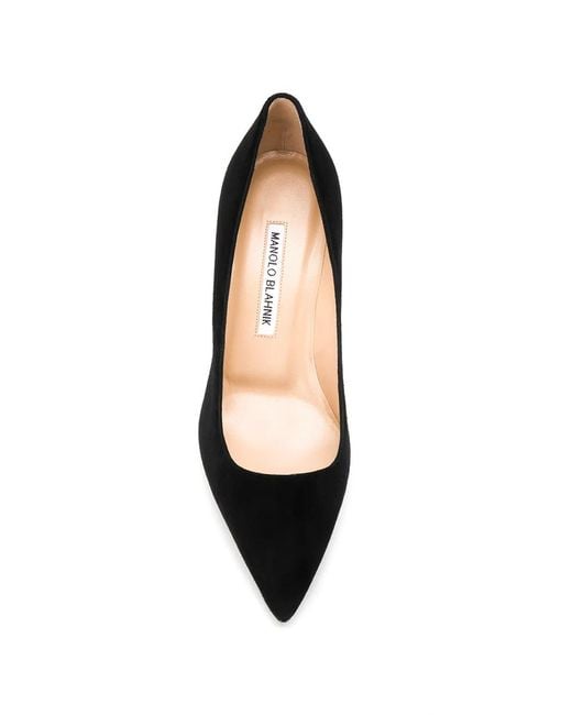 Manolo Blahnik Black Bb 90Mm Pointed Pumps