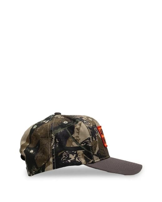 Pleasures Brown Camo Patch Cap Hat