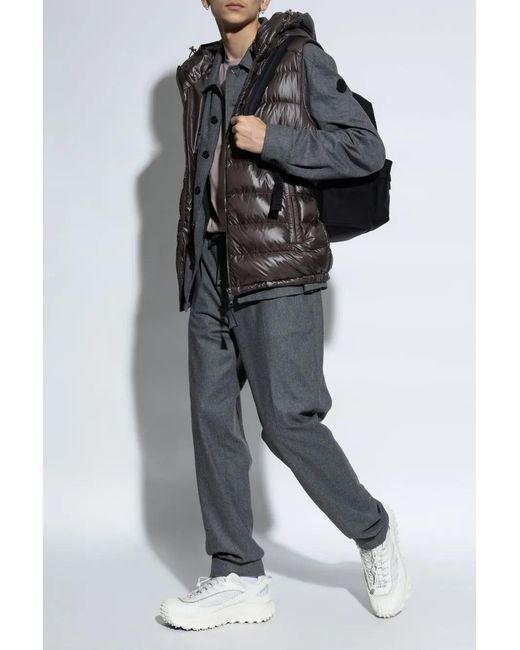 Moncler Black Barant Vest Jacket for men