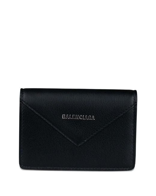 Balenciaga Black Paper Wallet