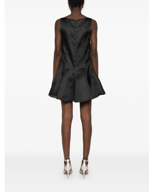 Khaite Black Mags Minidress