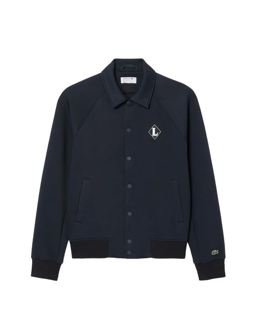 Lacoste Blue Button Embellished Jacket for men
