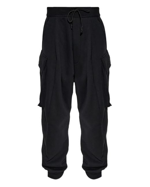 DSquared² メンズ ブラック カーゴパンツ
