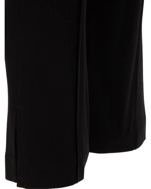 Jil Sander Broek Met Elastische Taille in het Black