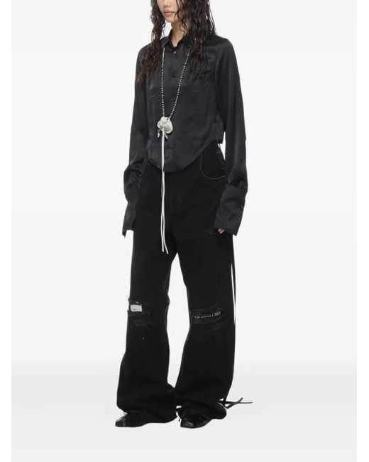 Ann Demeulemeester Blue Kersi Shirt