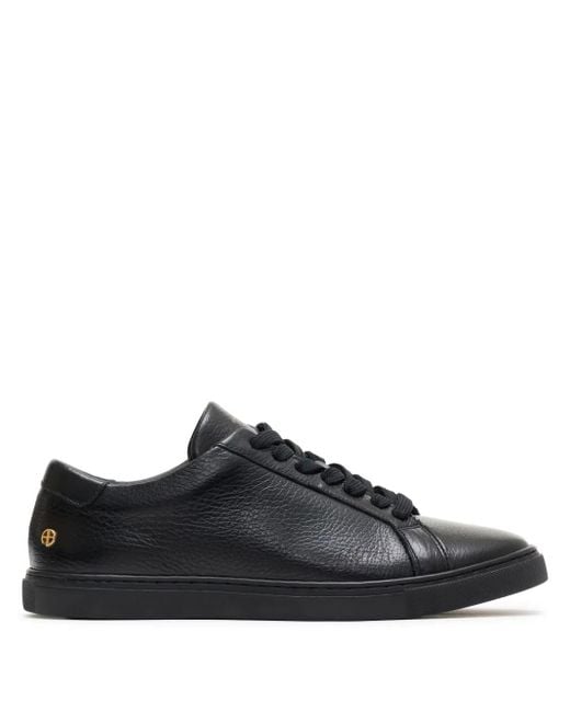Anine Bing Black Liane Low-Top Sneakers