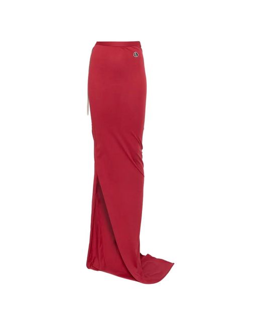 Moncler Rok Met Split in het Red