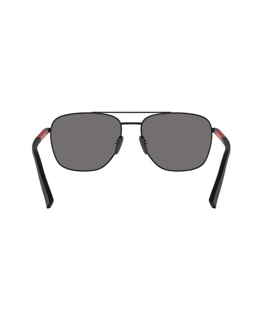 Prada Linea Rossa Gray Linea Rossa Sunglasses for men