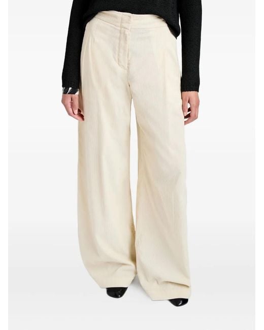 Proenza Schouler White Aria Corduroy Trousers