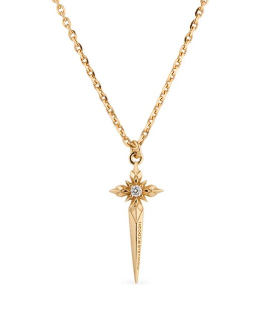 Emanuele Bicocchi Metallic Stella Ventis Dagger Necklace