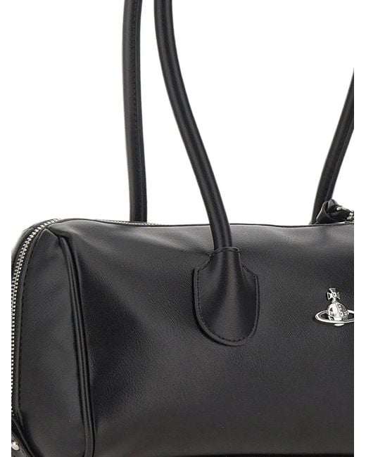 Vivienne Westwood Black Polly Bowling Bag