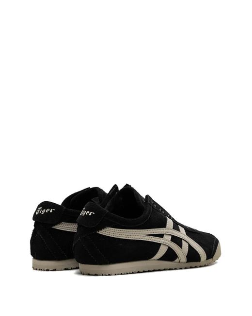 Onitsuka Tiger Black Mexico 66 Slip-On Sneakers