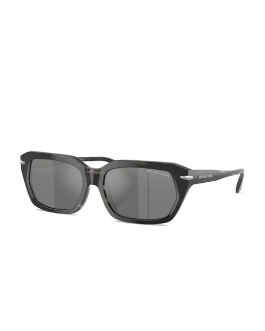 Michael Kors Gray Geometric-Frame Sunglasses for men