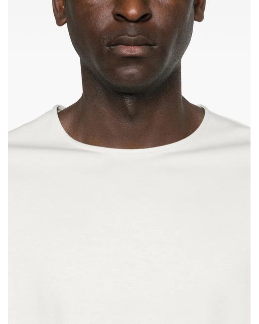 Lemaire White Long-Sleeve T-Shirt for men