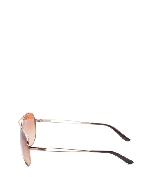 Oakley Pink Caveat Pilot-Frame Sunglasses