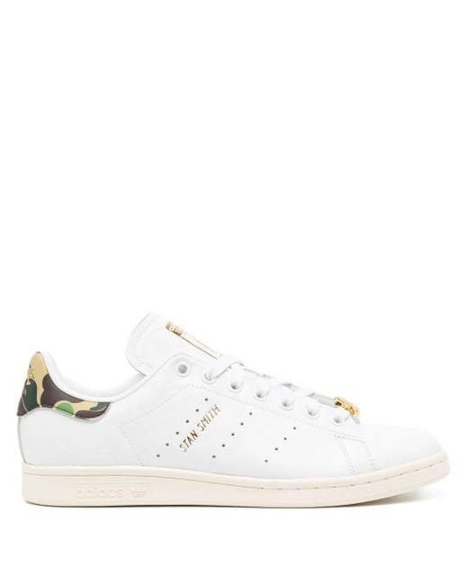 A Bathing Ape White X Adidas Stan Smith Trainers for men