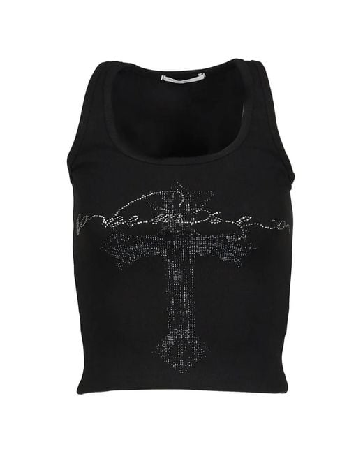 BOHEMSEO Black Slim-Fit Tank Top