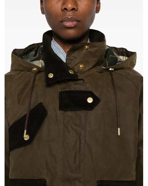Barbour Green Willowmere Waxed Jacket