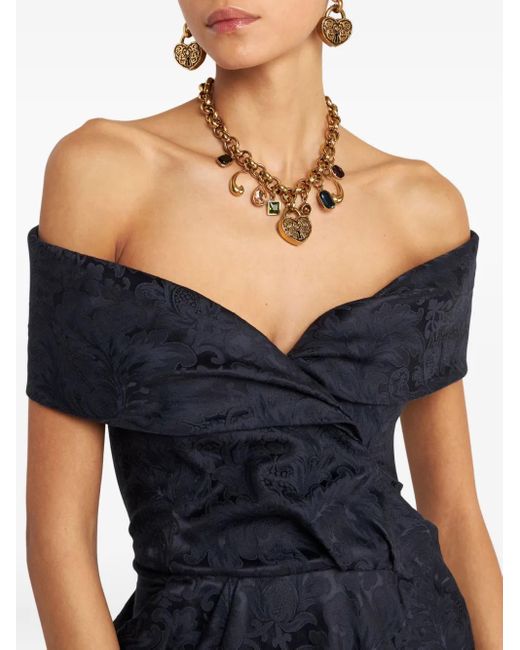 sachin and babi light blue dress Black Mesh Feather Pom Pom Open Back Maxi Dress