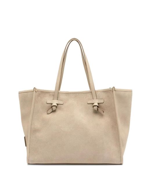 Gianni Chiarini Natural Marcella Knot Tote Bag