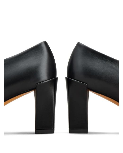 Tod's Black 85Mm Leather Pumps