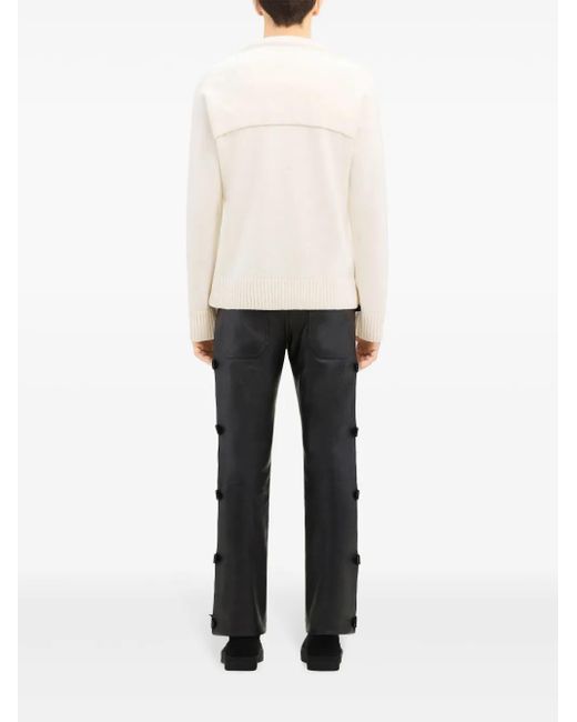 Pull Superposé À Logo Brodé Courreges pour homme en coloris Natural