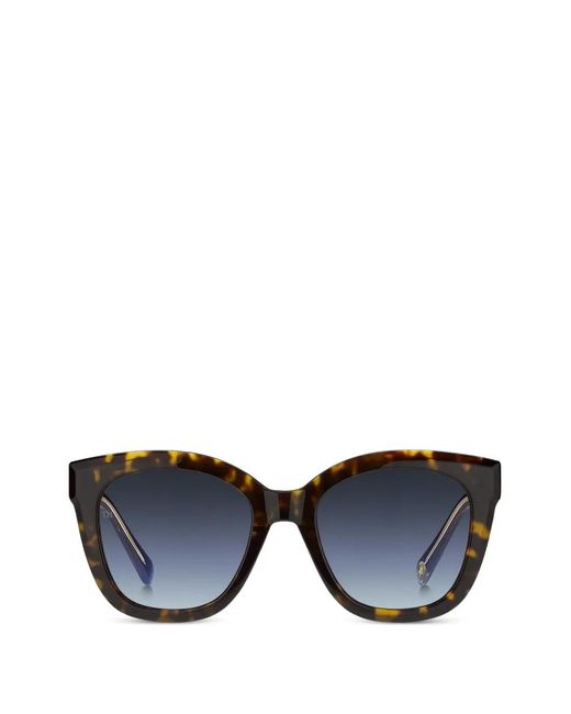 Tommy Hilfiger Blue Cat-Eye Sunglasses