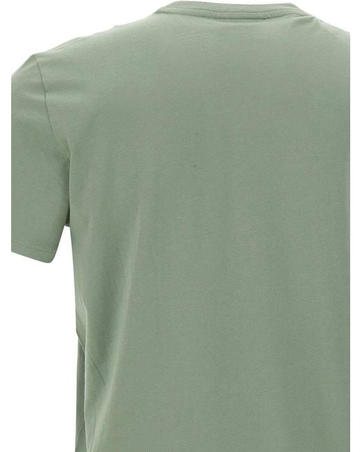 Lacoste Green Logo-Patch T-Shirt for men