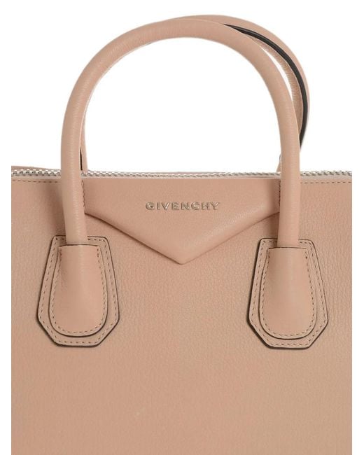 Givenchy Natural Antigona Leather Tote Bag