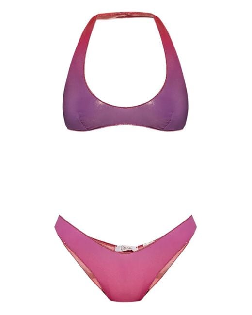 Oseree Purple Bikinis