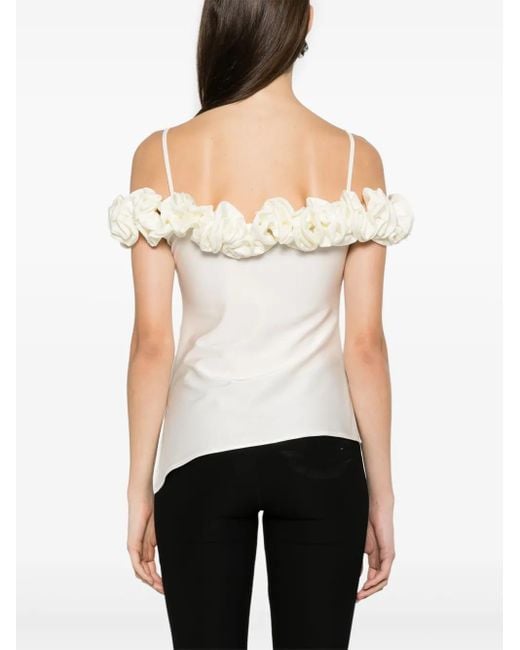 Coperni White Asymmetrical Top