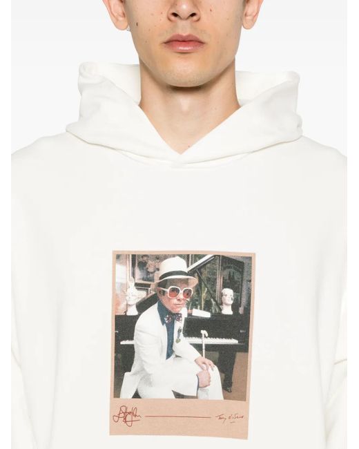 Limitato White Greatest Hits Jersey Hoodie for men