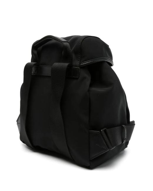 Moncler Black Trick Drawstring Backpack