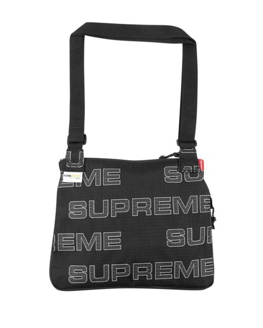 Supreme SS18 Shoulder Bag - Black | eBay