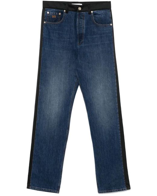 Jeans Echo di Wales Bonner in Blue da Uomo