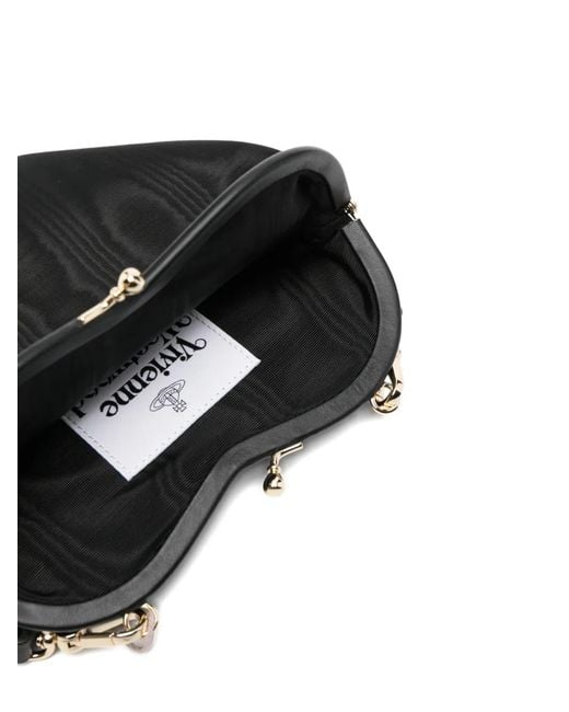 Vivienne Westwood Black Heart Orb Satchel