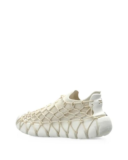 Keen White Uneek 360 Cord-Embellished Sneakers