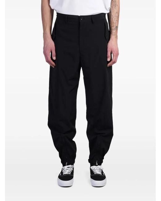 Pantalones ajustados Attachment de hombre de color Black