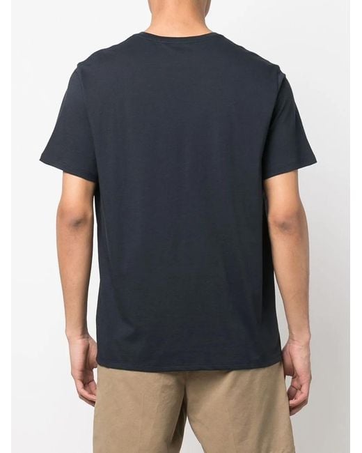 Vince Katoenen T-Shirt in het Blue voor heren