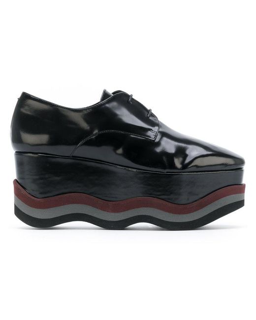 Paloma Barceló Platform Oxford Shoes in Black | Lyst