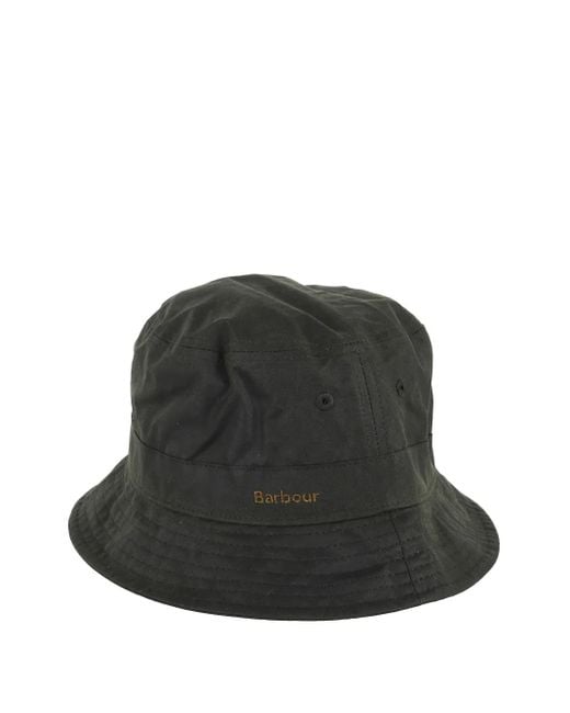 Barbour Belsay Bucket Hat Black