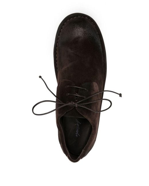Zapatos derby con cordones Marsèll de hombre de color Brown