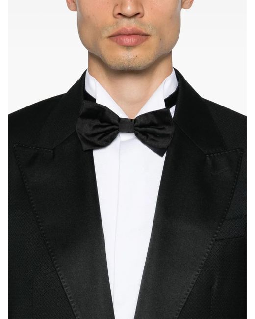 Dolce & Gabbana Black Monogram-Jacquard Suit for men