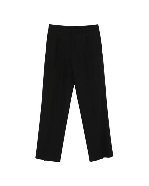 Lardini Black Pantalon Ample À Pinces for men