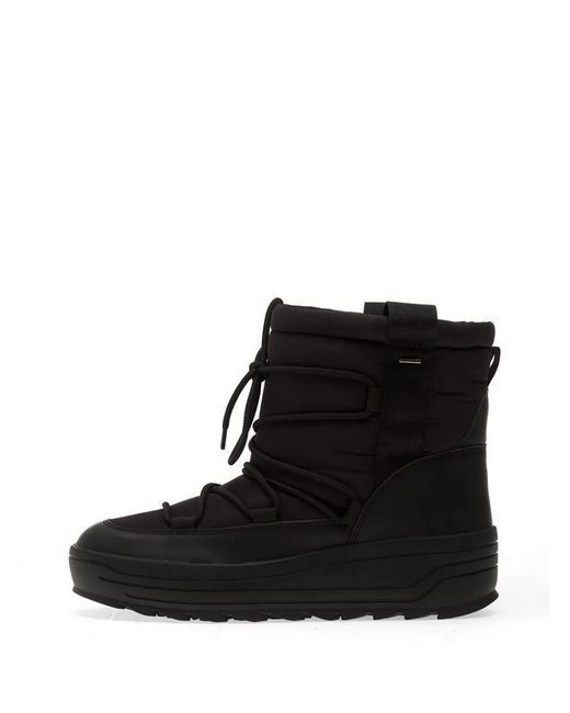 Geox Black Milleiny B Abx Lace-Up Boots