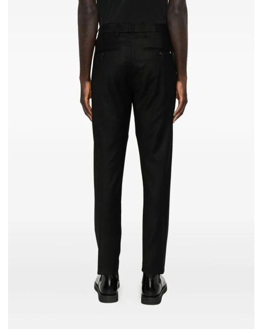 Pantalones Con Pinzas Dondup de hombre de color Black